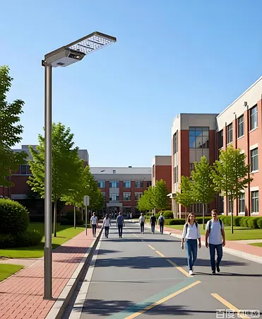 solar street light with PIR sensor